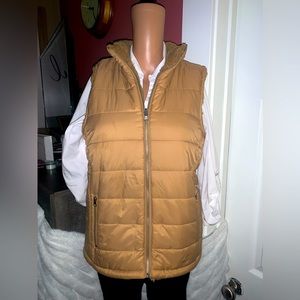 Maurice’s puffer vest. Worn 1 time for school pics.